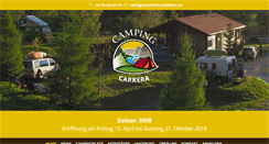 Desktop Screenshot of camping-carrera.ch